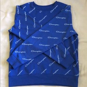 Champion All Over Print Sweatshirt
